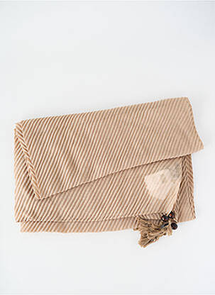 Foulard légère et transparente beige TIFFOSI femme