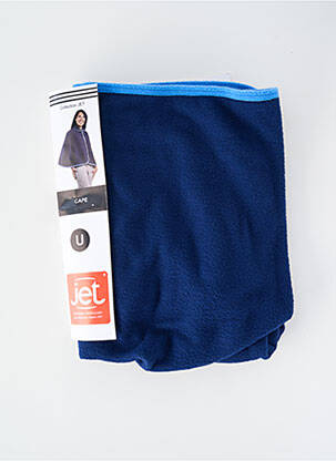 Poncho bleu JET femme