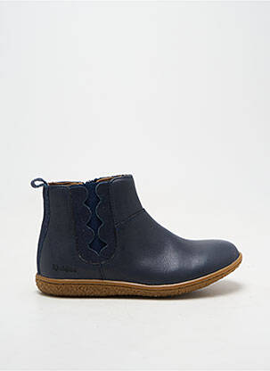 Bottines/boots bout rond bout rond bleu KICKERS fille