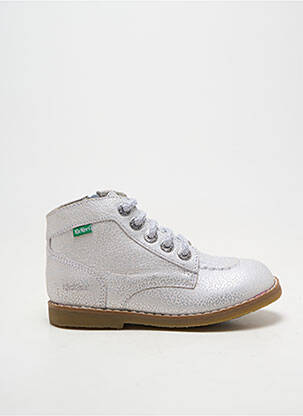 Bottines/boots chiquet chiquet argent KICKERS fille