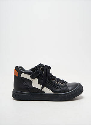 Baskets bout rond bout rond noir BOPY garçon