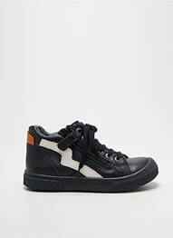 Baskets bout rond bout rond noir BOPY garçon
