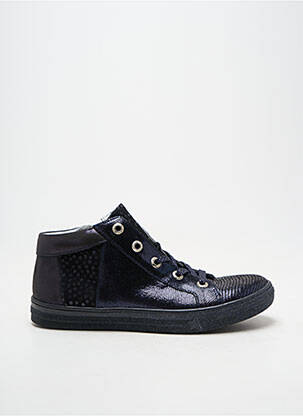 Bottines/boots semelle amovible bout rond bleu BELLAMY fille