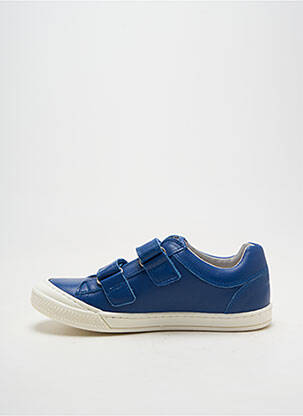 Baskets semelle amovible bout rond bleu BELLAMY garçon