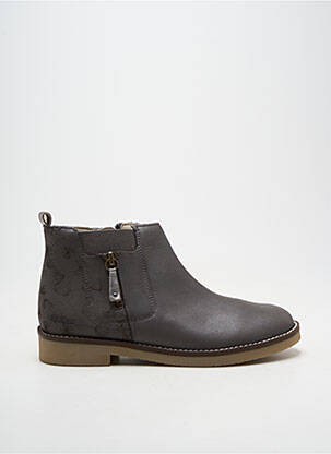 Bottines/boots talon bas talon bas gris KICKERS fille