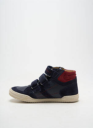 Bottines/boots voute plantaire bout rond bleu KICKERS garçon