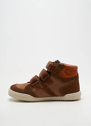 Bottines/boots voute plantaire bout rond marron KICKERS garçon