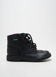 Bottines/boots fermeture lacets chiquet noir KICKERS garçon