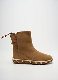 Bottines/boots fourrée talon plat jusqu'à 3cm marron TBS femme