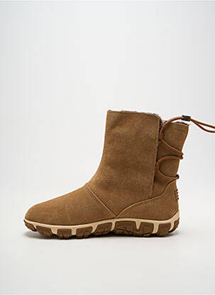 Bottines/boots fourrée talon plat jusqu'à 3cm marron TBS femme