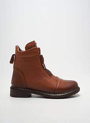 Bottines/boots talon bas talon plat jusqu'à 3cm marron METAMORF'OSE femme