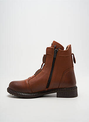 Bottines/boots talon bas talon plat jusqu'à 3cm marron METAMORF'OSE femme
