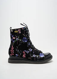 Bottines/boots fermeture zip et lacets talon de 4 à 6cm noir LAURA VITA femme