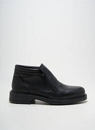 Bottines/boots fermeture zippée bout rond noir ARIMA homme