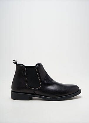 Bottines/boots talon bas talon plat jusqu'à 3cm noir ELUE PAR NOUS femme