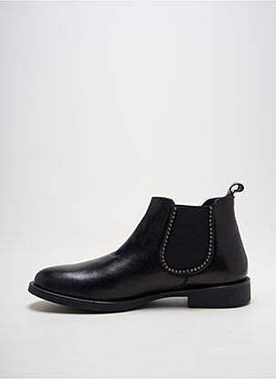 Bottines/boots talon bas talon plat jusqu'à 3cm noir ELUE PAR NOUS femme