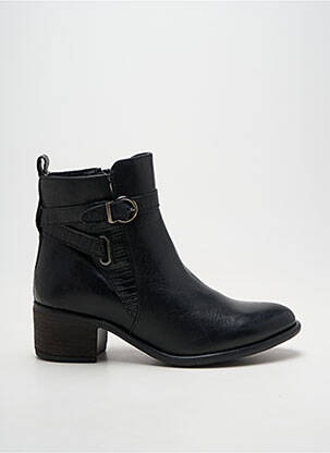 Bottines/boots talon bottier talon de 4 à 6cm noir ELUE PAR NOUS femme
