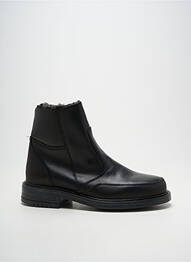 Bottines/boots fermeture zippée talon bas noir ARIMA homme
