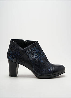 Bottines/boots talon bottier talon de 7 à 9cm bleu LIBRE COMME L'AIR femme