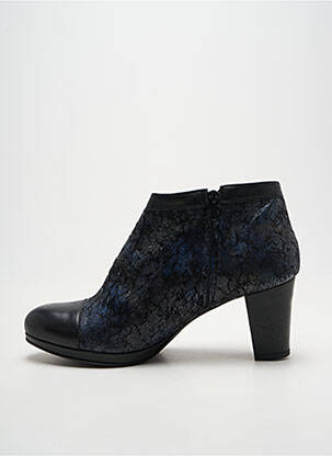 Bottines/boots talon bottier talon de 7 à 9cm bleu LIBRE COMME L'AIR femme