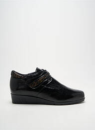 Chaussures de confort bout carré talon plat jusqu'à 3cm noir PEDI GIRL femme