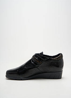 Chaussures de confort bout carré talon plat jusqu'à 3cm noir PEDI GIRL femme