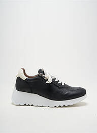 Baskets matière lisse talon de 4 à 6cm noir WONDERS femme