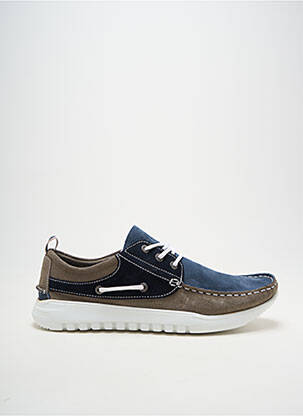 Baskets bout rond bout rond bleu COTEMER homme