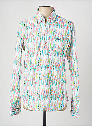Chemise manches longues imprimé fantaisie bleu THE SURFCAR homme