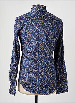 Chemise manches longues coupe cintrée bleu THE SURFCAR homme