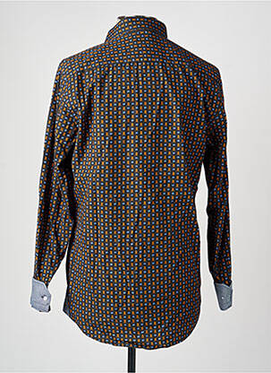 Chemise manches longues imprimé fantaisie vert RECYCLED ART WORLD homme