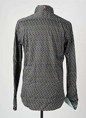 Chemise manches longues imprimé fantaisie noir THE SURFCAR homme