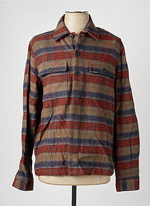 Chemise manches longues poches orange BLEND homme