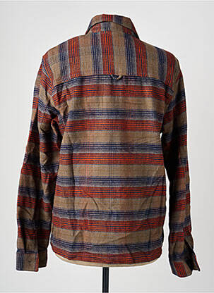 Chemise manches longues poches orange BLEND homme