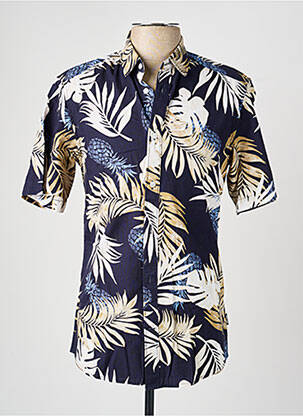 Chemise manches courtes imprimé tie and dye bleu ONLY & SONS homme