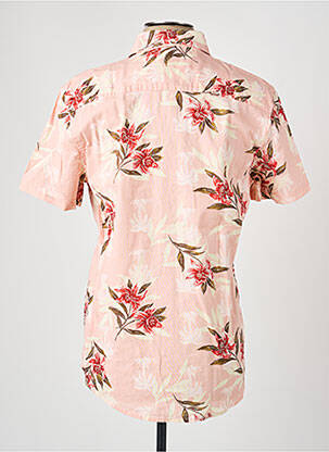 Chemise manches courtes imprimé tie and dye rose BLEND homme