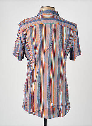 Chemise manches courtes coupe cintrée bleu BLEND homme