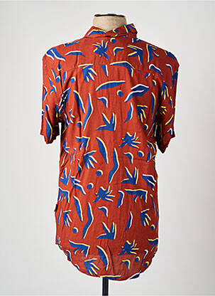 Chemise manches courtes poches orange BLEND homme