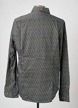 Chemise manches longues imprimé fantaisie noir THE SURFCAR homme