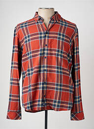 Chemise manches longues poches orange BLEND homme