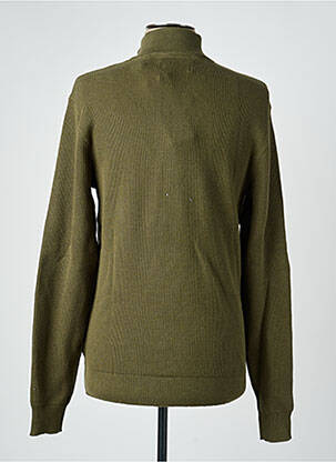 Pull stretch manches longues vert BLEND homme