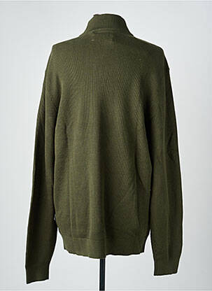Pull stretch manches longues vert fonce BLEND homme
