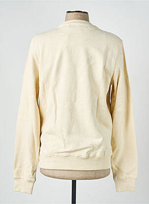 Sweat-shirt stretch manches longues beige BLEND homme