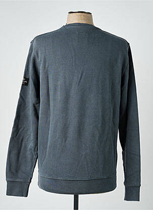 Sweat-shirt maille semi-opaque manches longues gris ECOALF homme