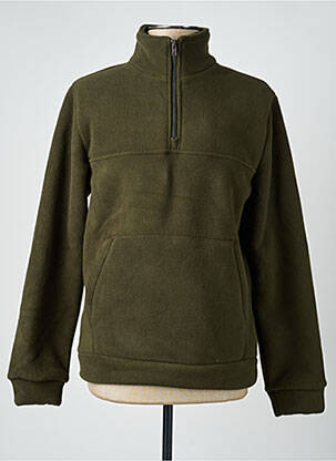 Sweat-shirt stretch manches longues vert BLEND homme