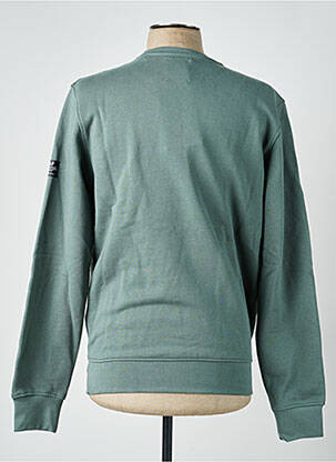Sweat-shirt stretch manches longues vert ECOALF homme