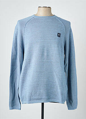 Pull stretch manches longues bleu GARCIA homme