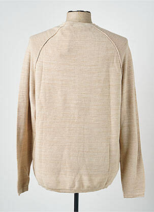 Pull stretch manches longues beige GARCIA homme