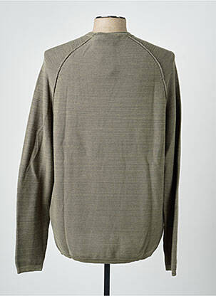Pull stretch manches longues vert GARCIA homme