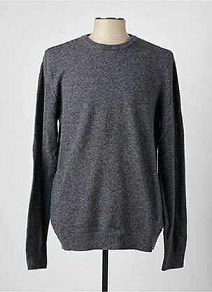 Pull stretch manches longues gris BLEND homme